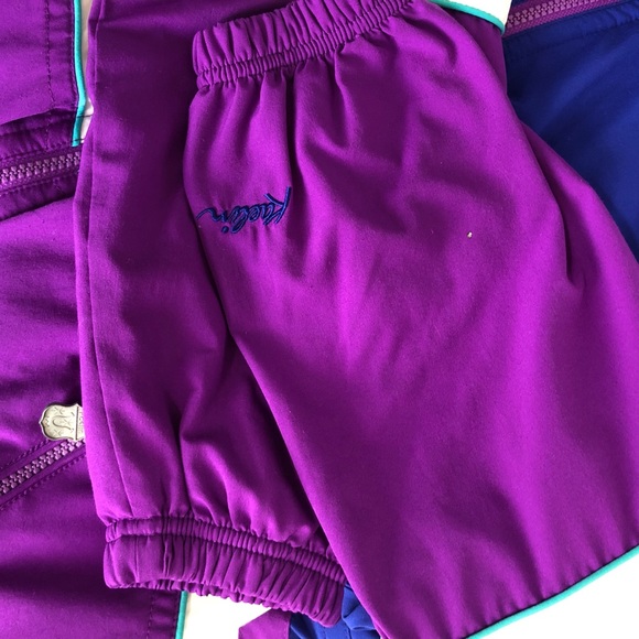 Kaelin vintage unisex colorblock wind breaker - Picture 5 of 6